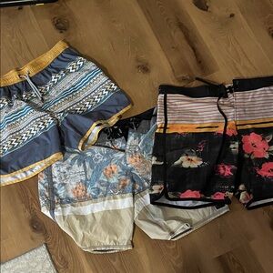 Hurley Striped Swim Shorts